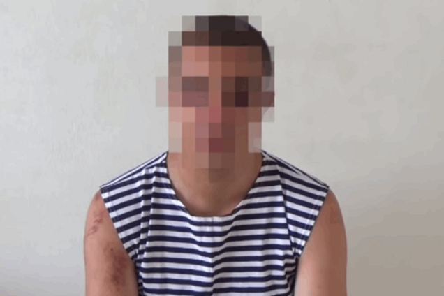 СБУ поймала российского наемника, которого отправил на задание Дремов: видеофакт