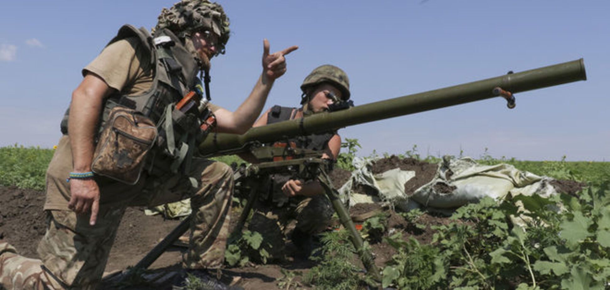 Силы АТО отогнали группу диверсантов террористов от Луганского