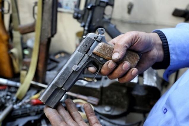 Оружие в Киеве. Милиция впервые раскрыла статистику