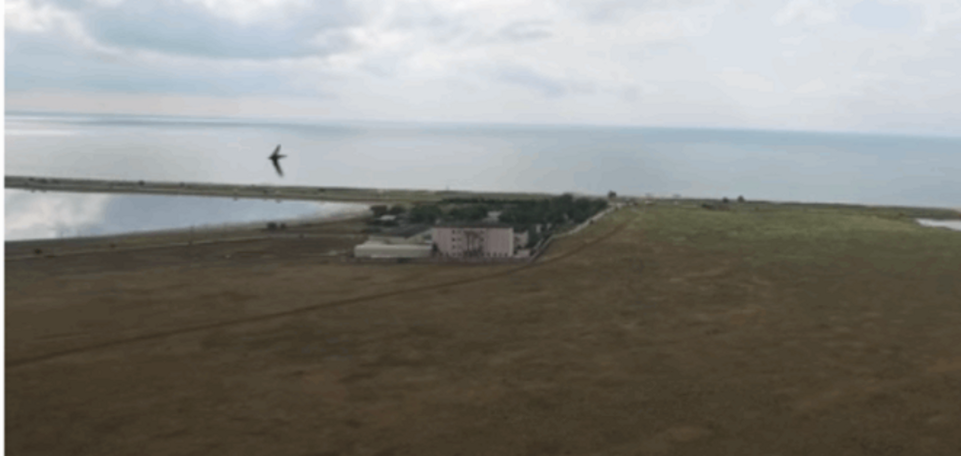 Беспилотник снял пустующие пляжи Крыма: видеофакт