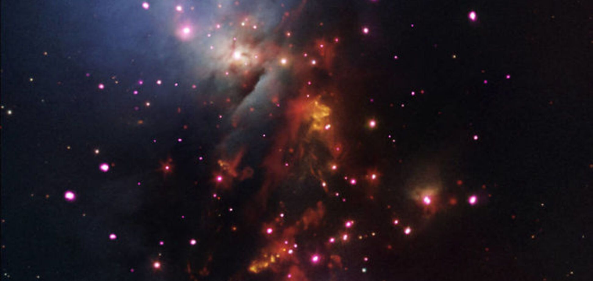 NASA показало, как выглядит 'космический фейерверк': опубликовано фото