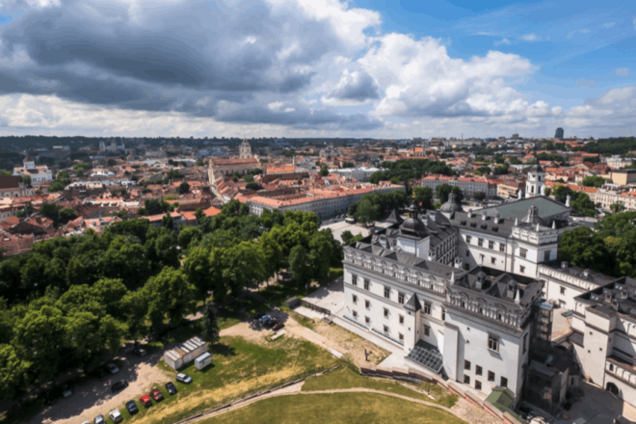 Прогулка по солнечному Вильнюсу