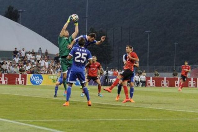 Команда Григорчука вышла во второй раунд Лиги Европы