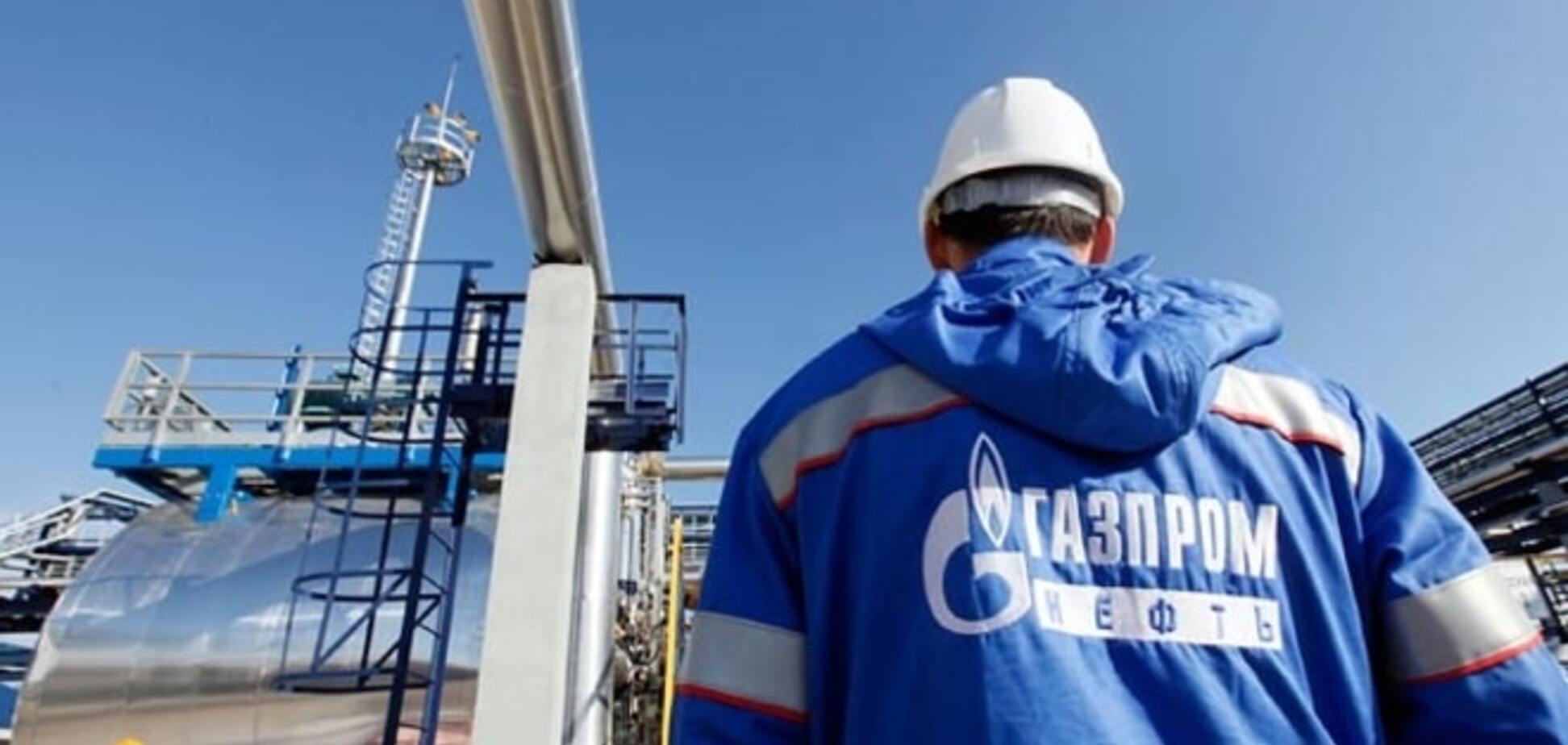 'Газпром' прогнозує падіння експортної ціни на нафту