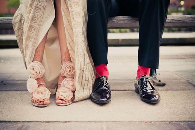 Самые красивые и модные свадебные туфли 2015 года