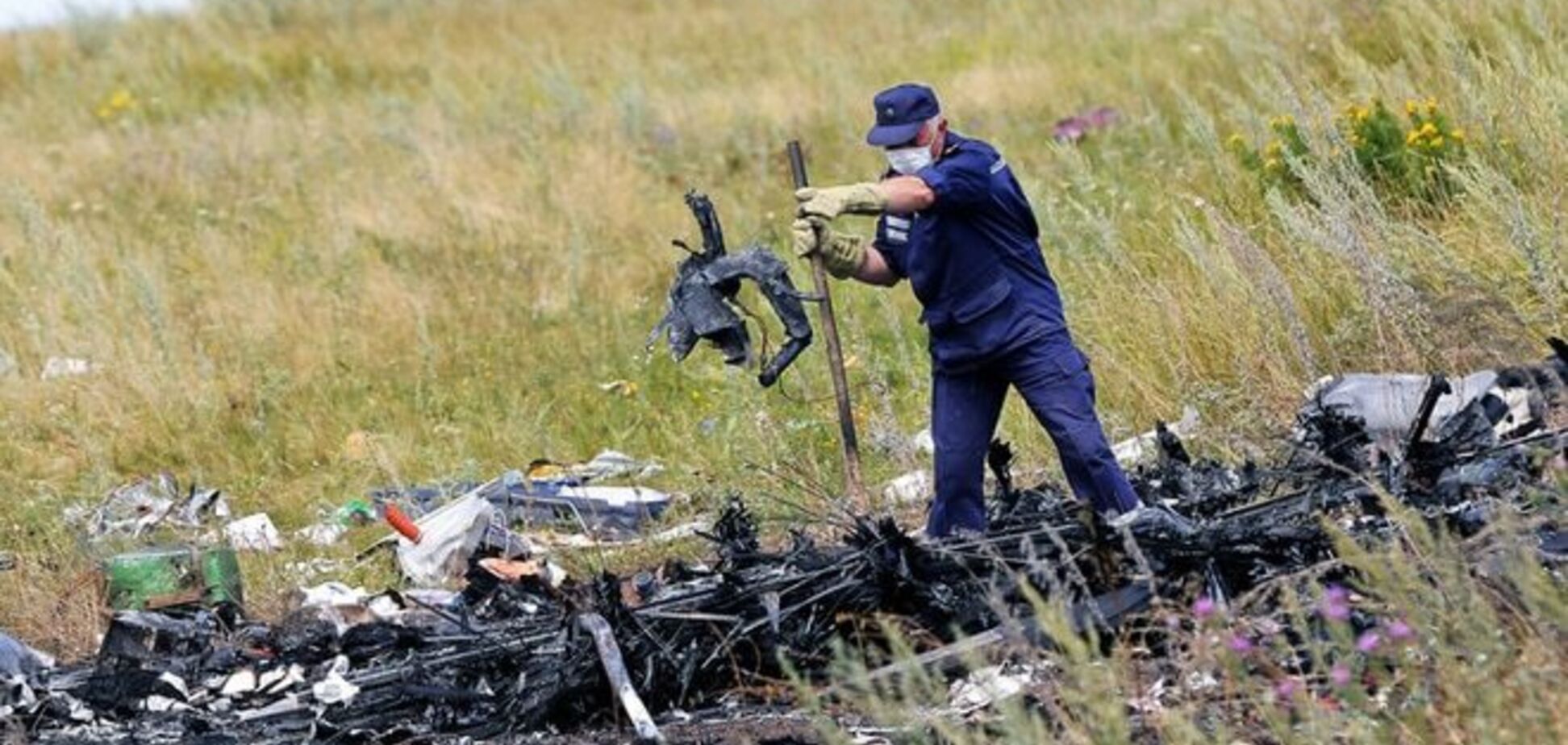 На місці катастрофи Boeing знайдено уламки 'Бука' - Радбез Нідерландів