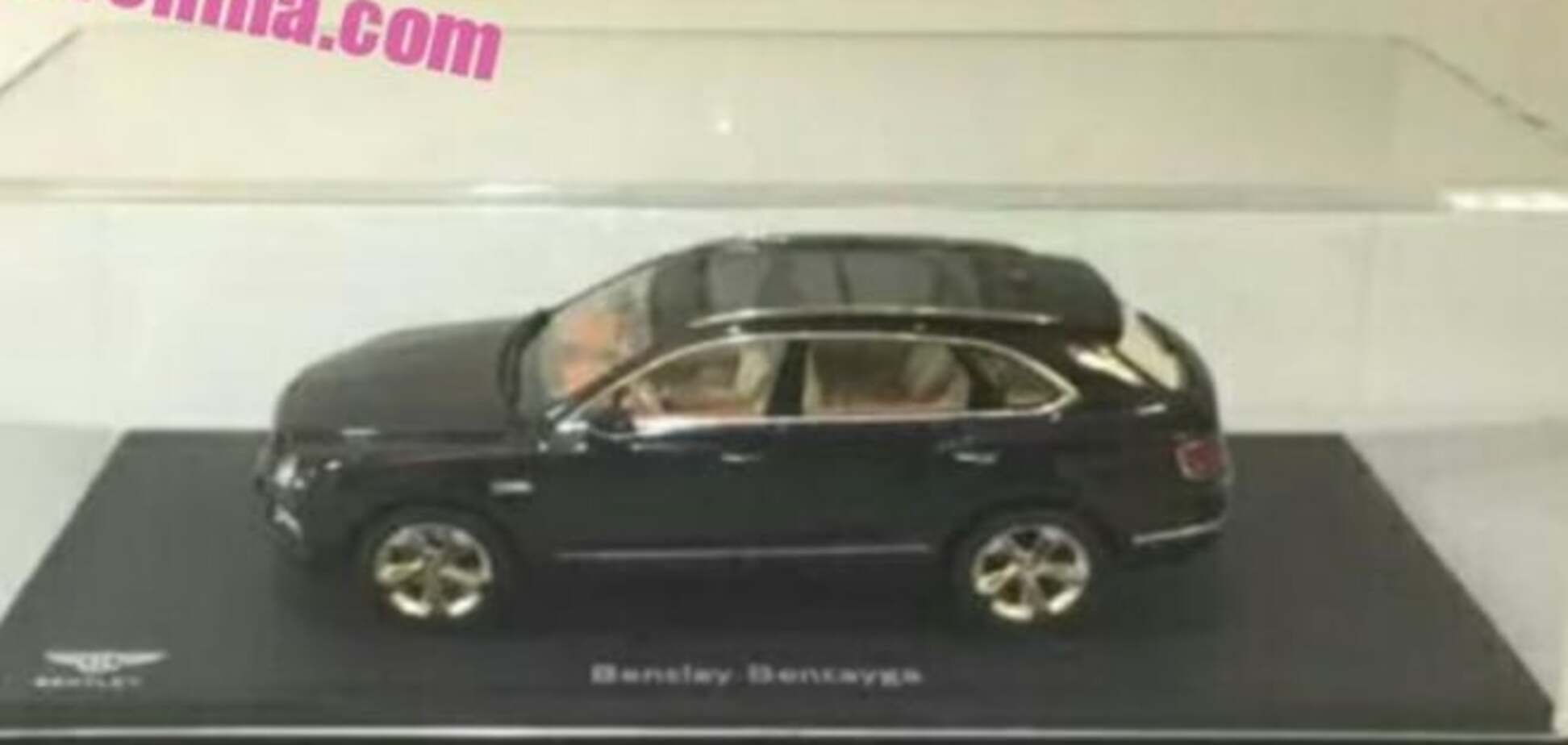 Автошпионы рассекретили внешность внедорожника Bentley по игрушке