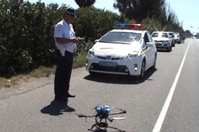 ДАІ буде стежити за порушеннями за допомогою безпілотника