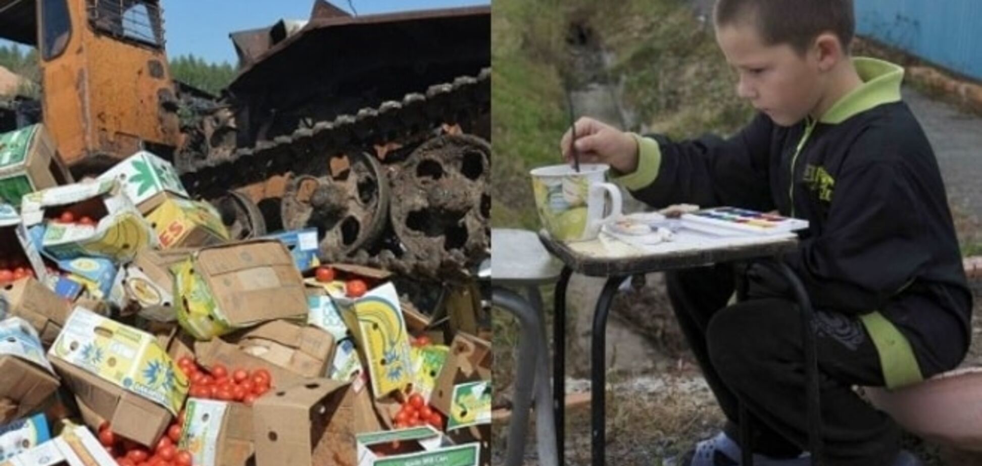Поки кожен 9-й житель Землі страждає від голоду, в Росії спалюють продукти: порівняння в сильних фото
