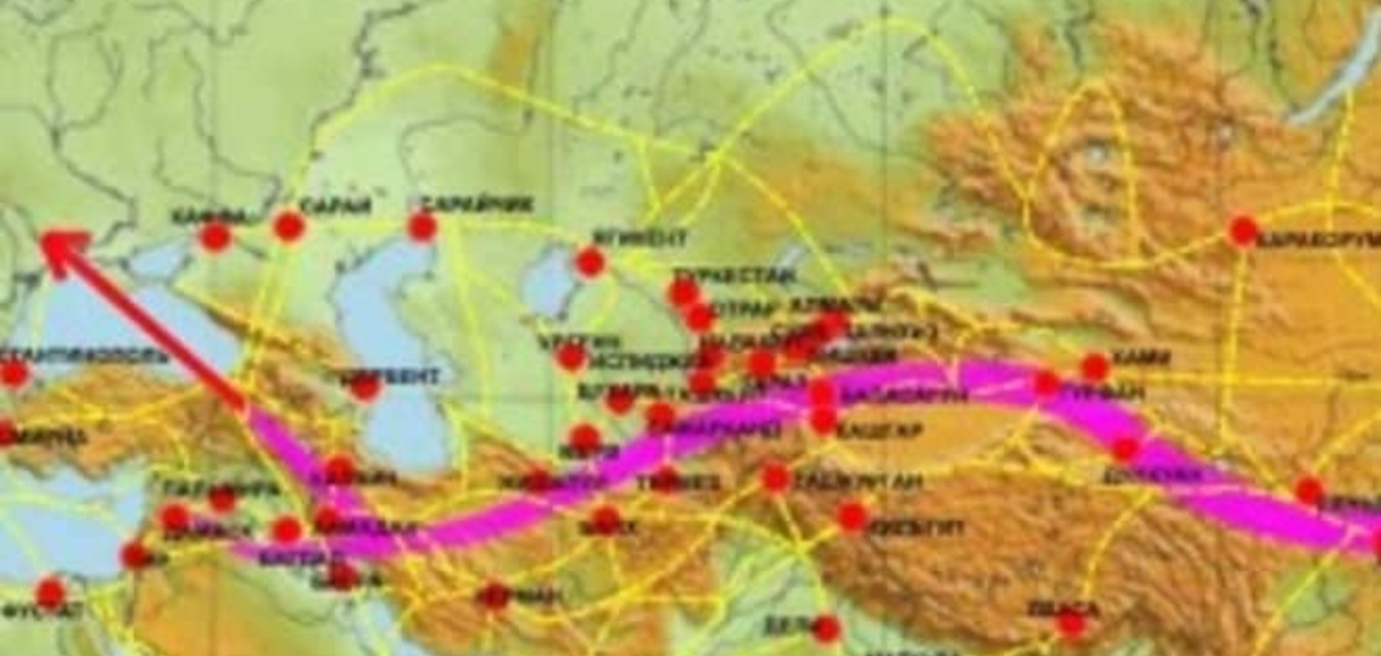 Британия готовит 'новый шелковый путь' на юге Украины до 2020 года