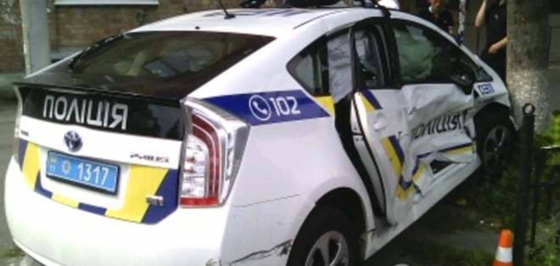 ДТП з поліцейськими в Києві: стали відомі подробиці