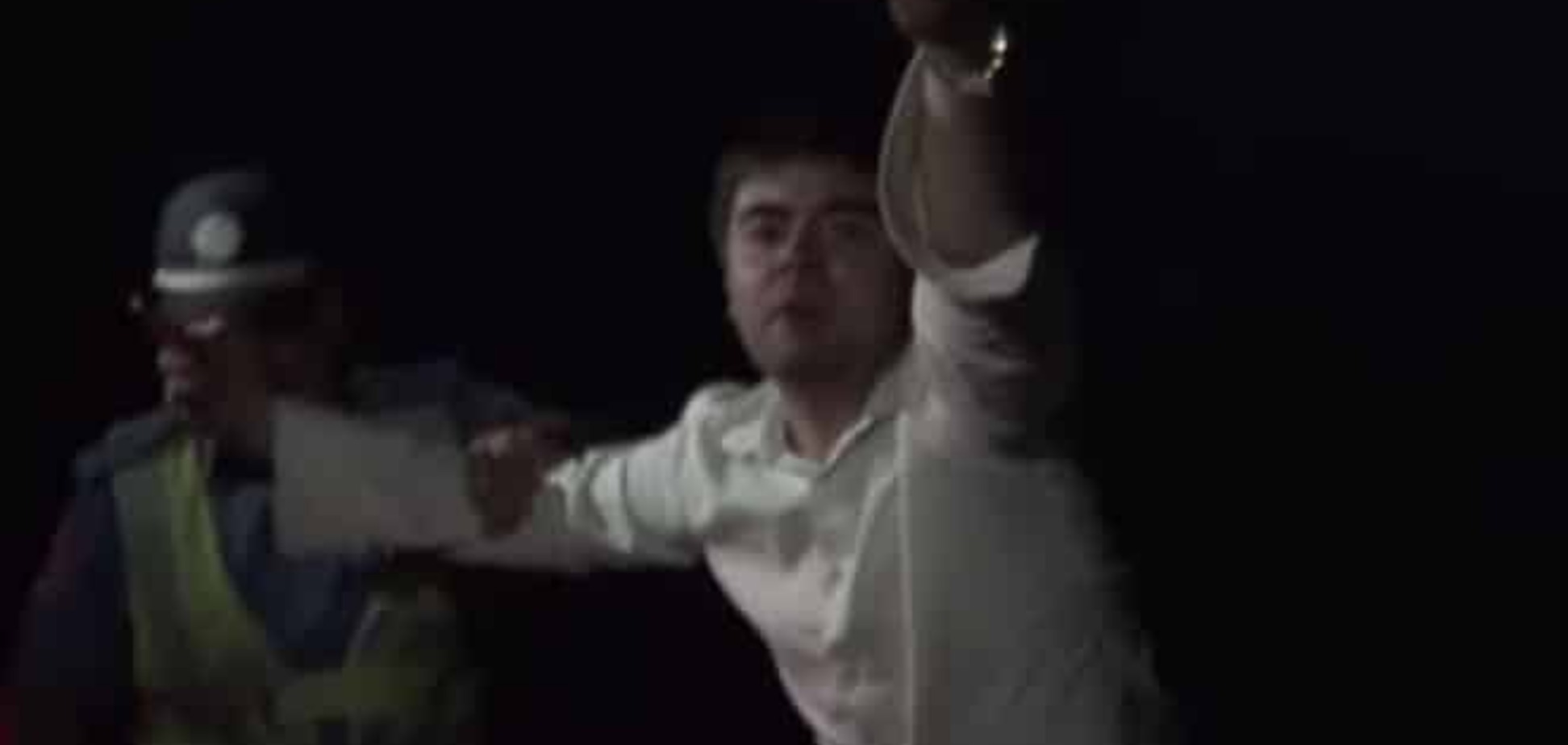 'Фак вам из Донецка'. На Львовщине пьяный чиновник устроил 'шоу' на дороге