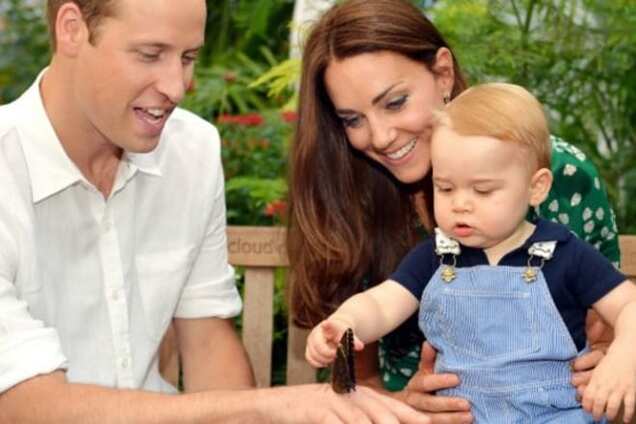 Двухлетнего принца Британии замучили папарацци