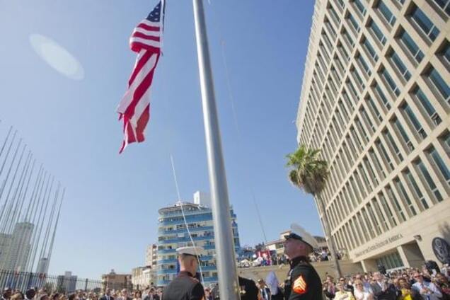 На Кубі вперше за півстоліття підняли прапор США