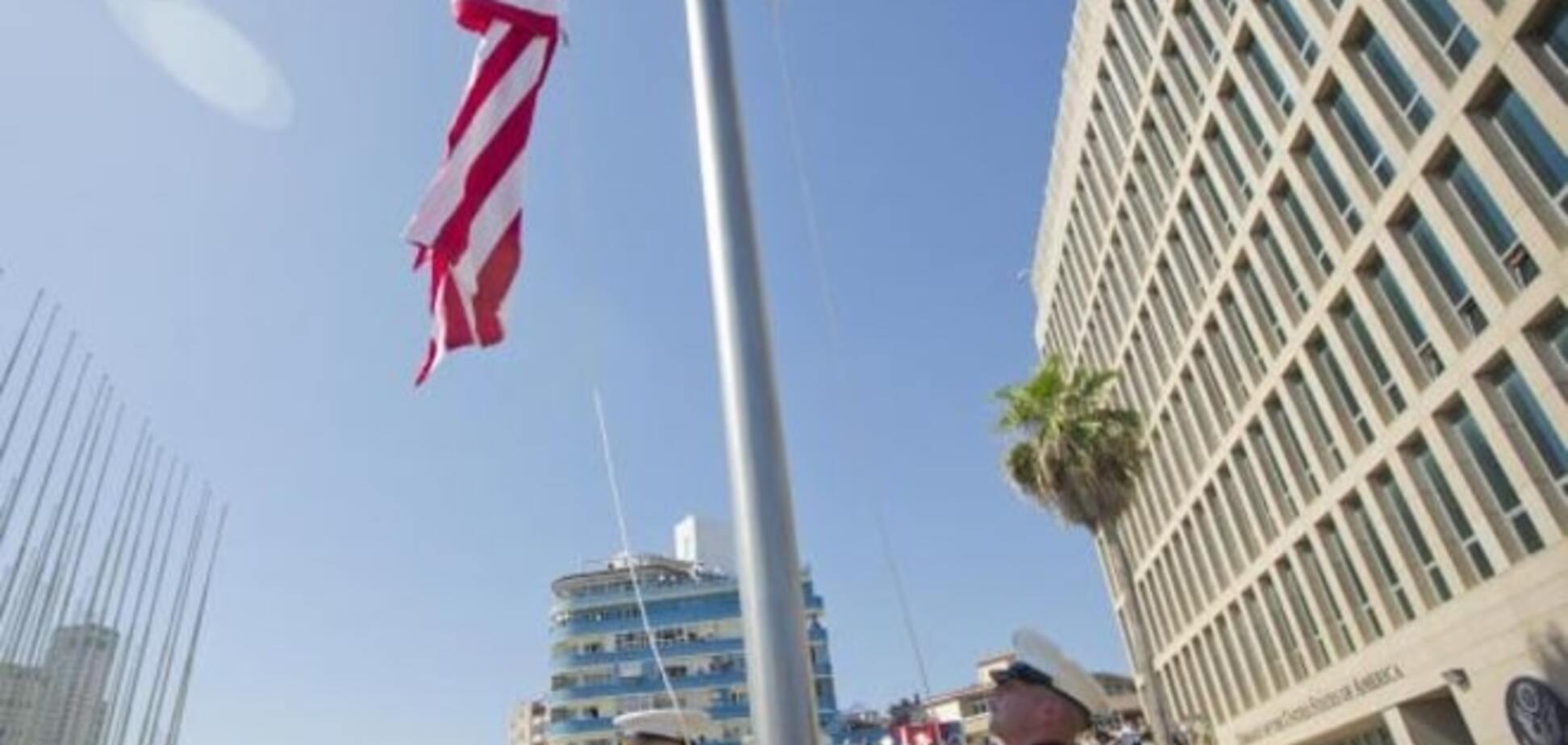 На Кубе впервые за полвека подняли флаг США