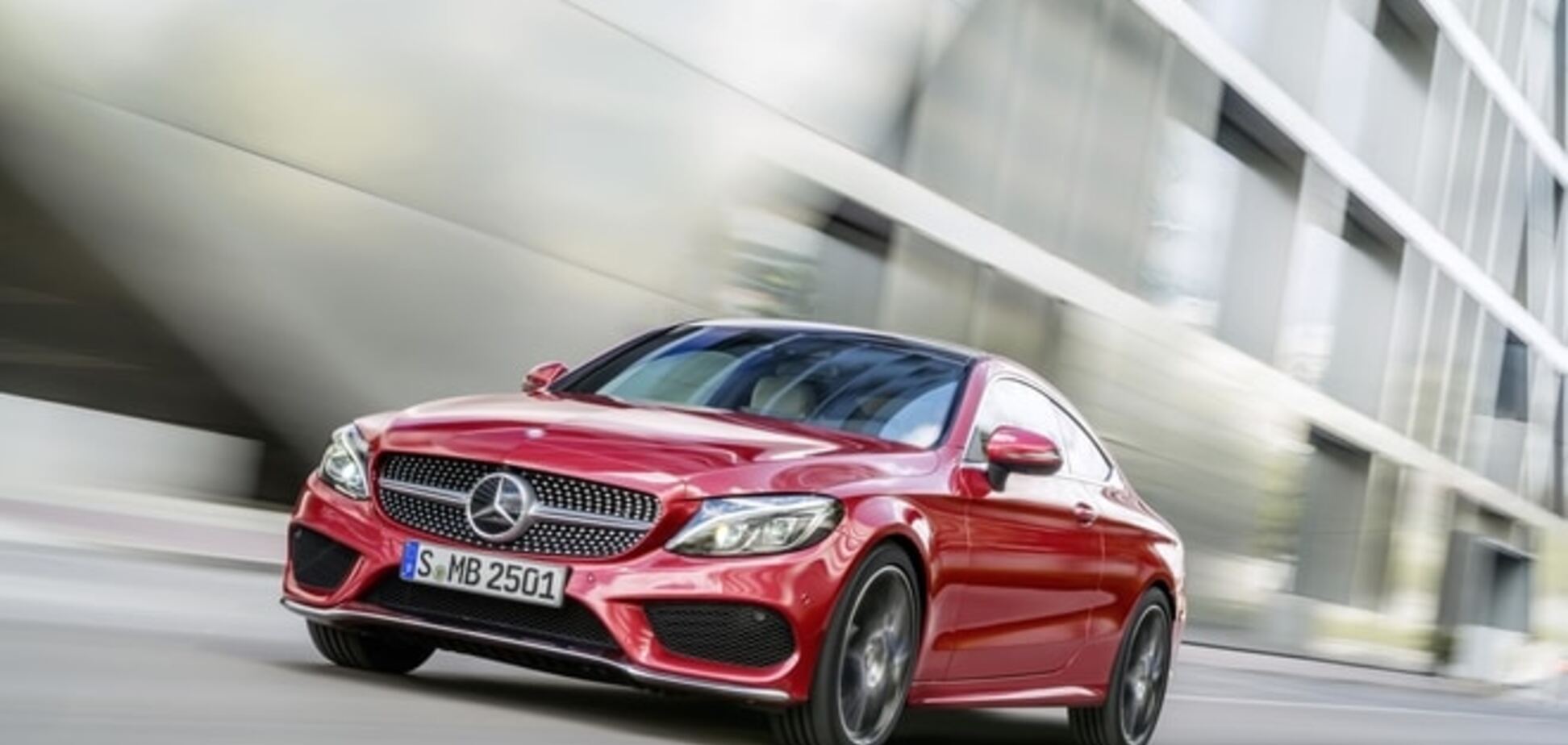 Mercedes-Benz показал новое купе C-class: фото и видео новинки