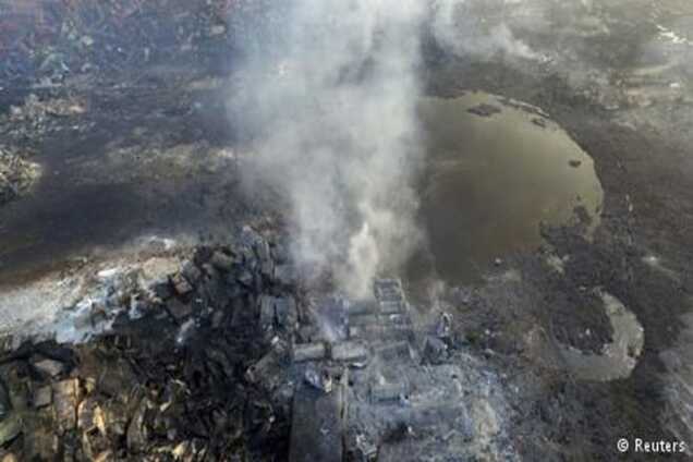 На хімічному складі в Тяньдзині пролунали нові вибухи