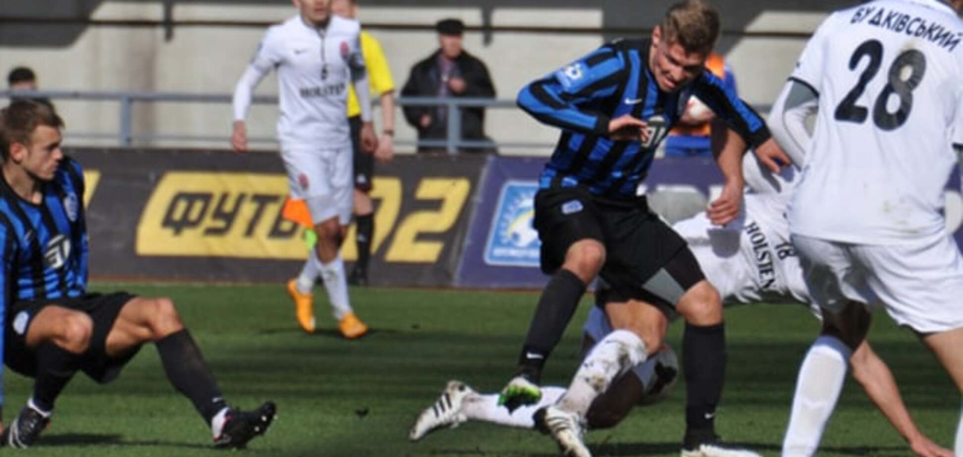 'Говерла' упустила победу над 'Металлистом', 'Заря' размялась на 'Черноморце'