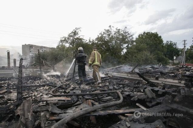 Террористы дважды накрыли артиллерией Старогнатовку