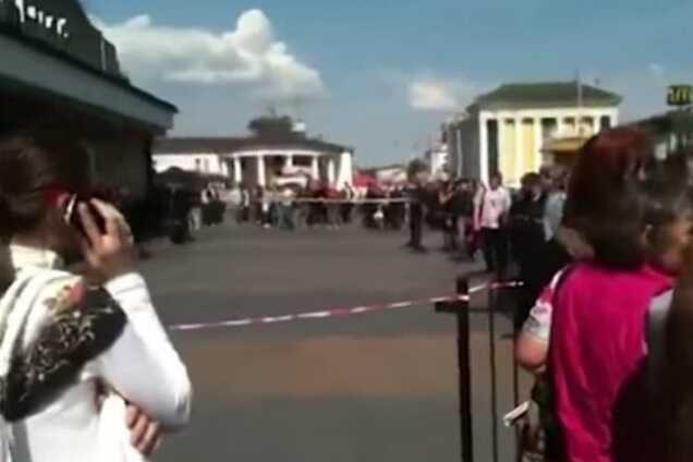 В Киеве женщина 'заминировала' ж/д вокзал