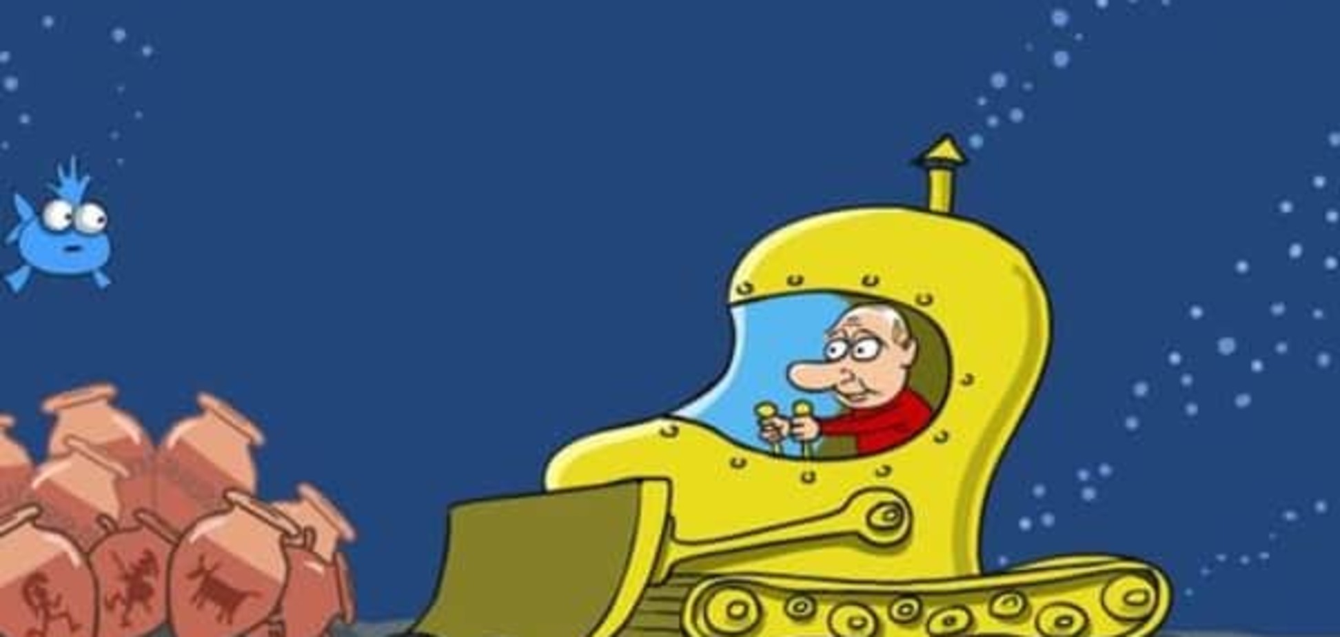 'Хочу быть владычицей морскою': соцсети о погружении Путина в Крыму