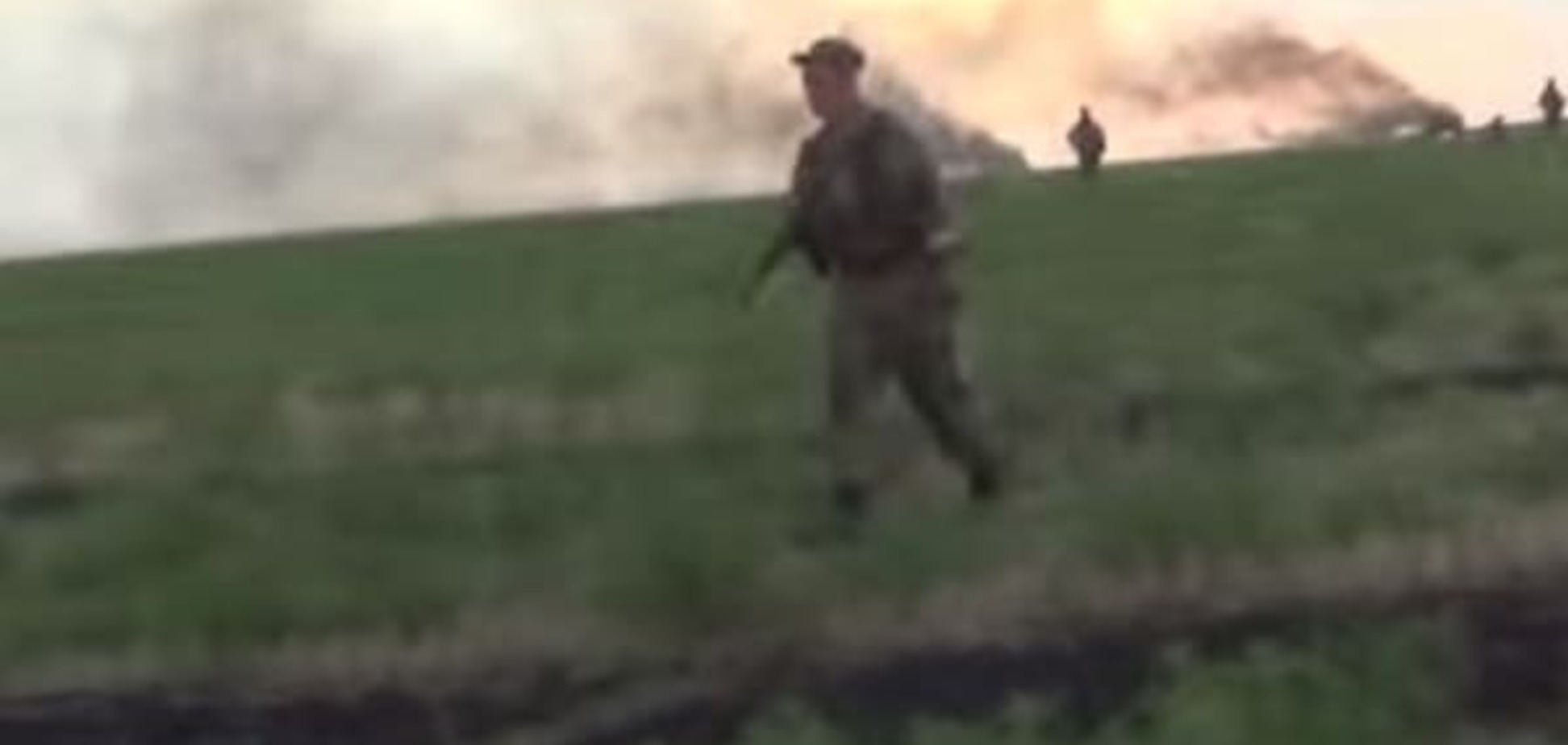 Терористи опублікували відео своєї втечі після атаки на сили АТО