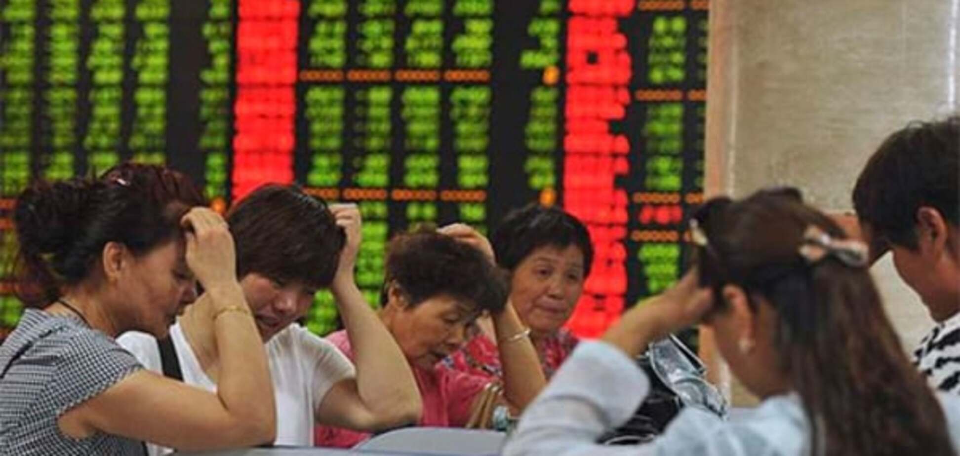 На Китайском фондовом рынке произошел новый обвал