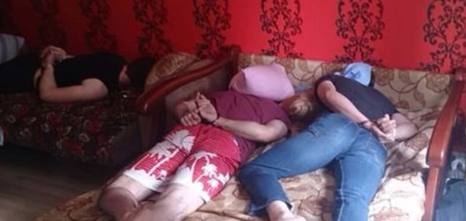У Києві спецназ СБУ затримав п'ятьох росіян-терористів: фотофакт
