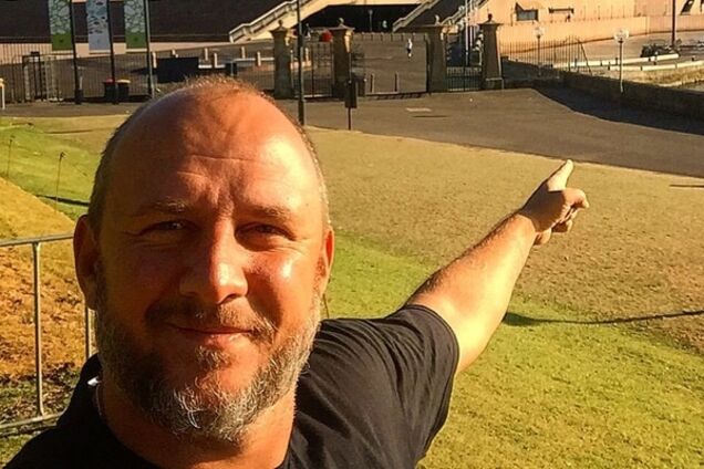 Потап в Австралии расхаживал в футболке с надписью 'Киев'