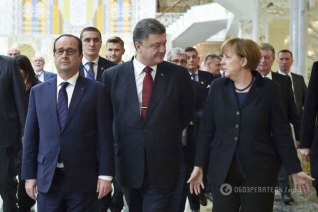Порошенко передаст Меркель и Олланду предложения по деэскалации ситуации на Донбассе