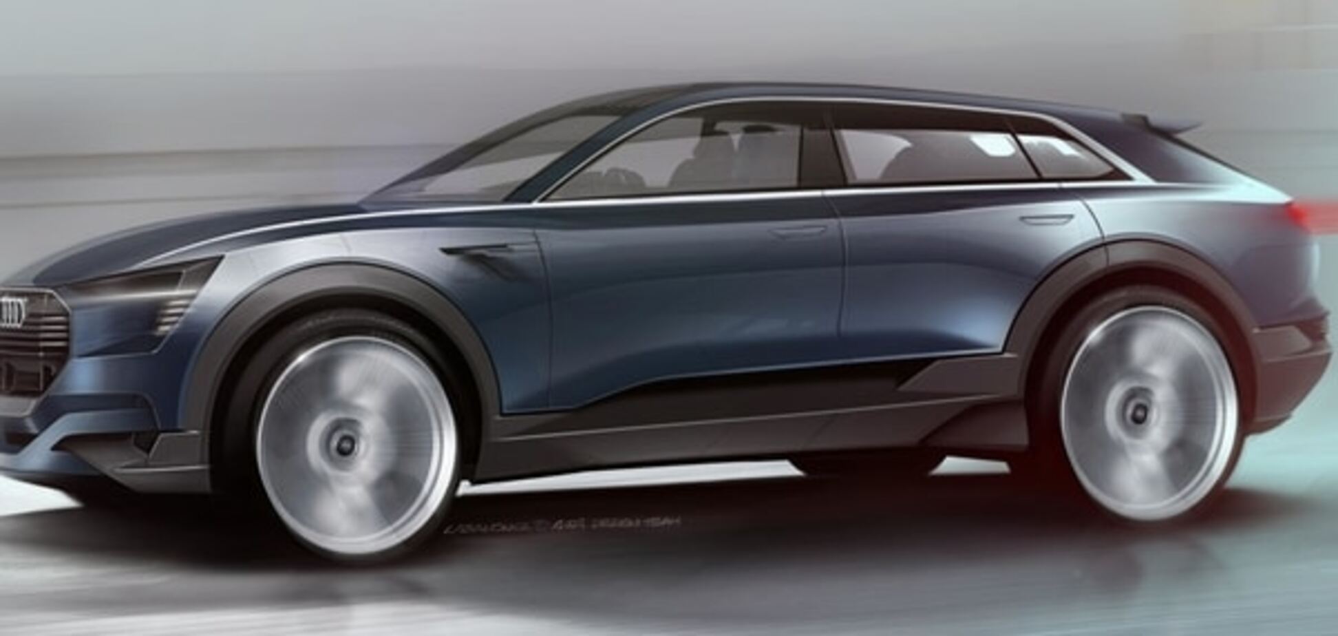 Audi показала, как будет выглядеть ее электрический внедорожник