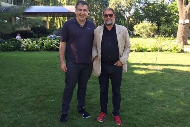 Гребєнщиков погостював у Саакашвілі в Одесі