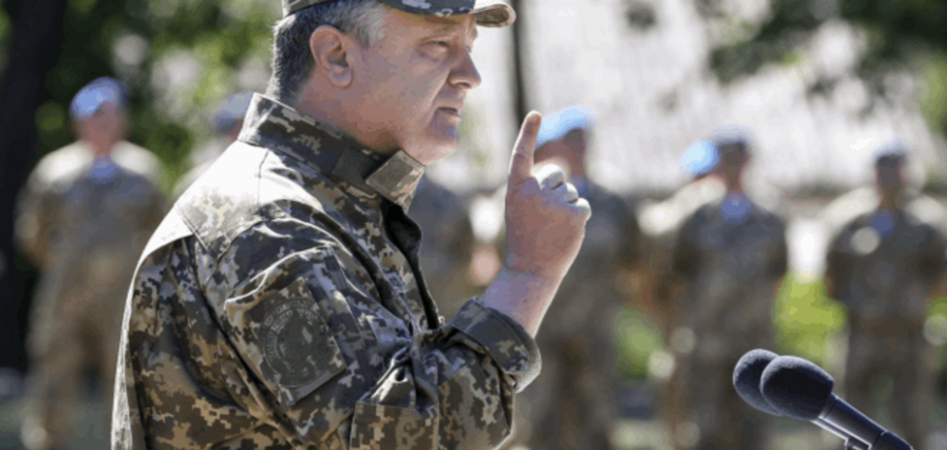 Порошенко назвал количество погибших на Донбассе десантников