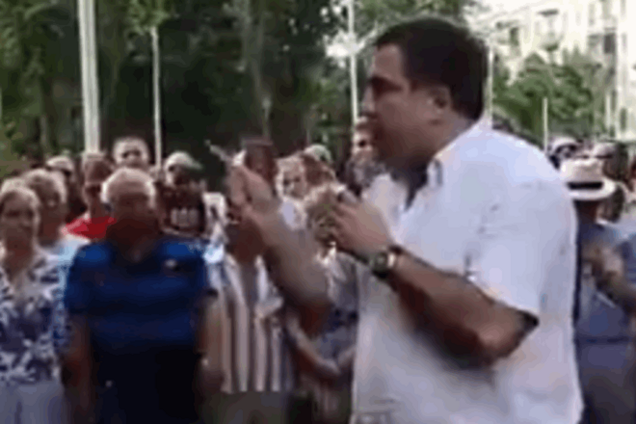 'Я ем детей!' Саакашвили резко осадил критика его назначения