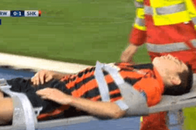 Футболисту 'Шахтера' пришлось зашивать голову после матча Лиги чемпионов