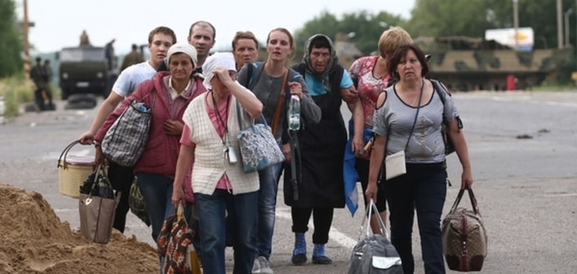 Украинские беженцы в России пожаловались на то, что их выселяют