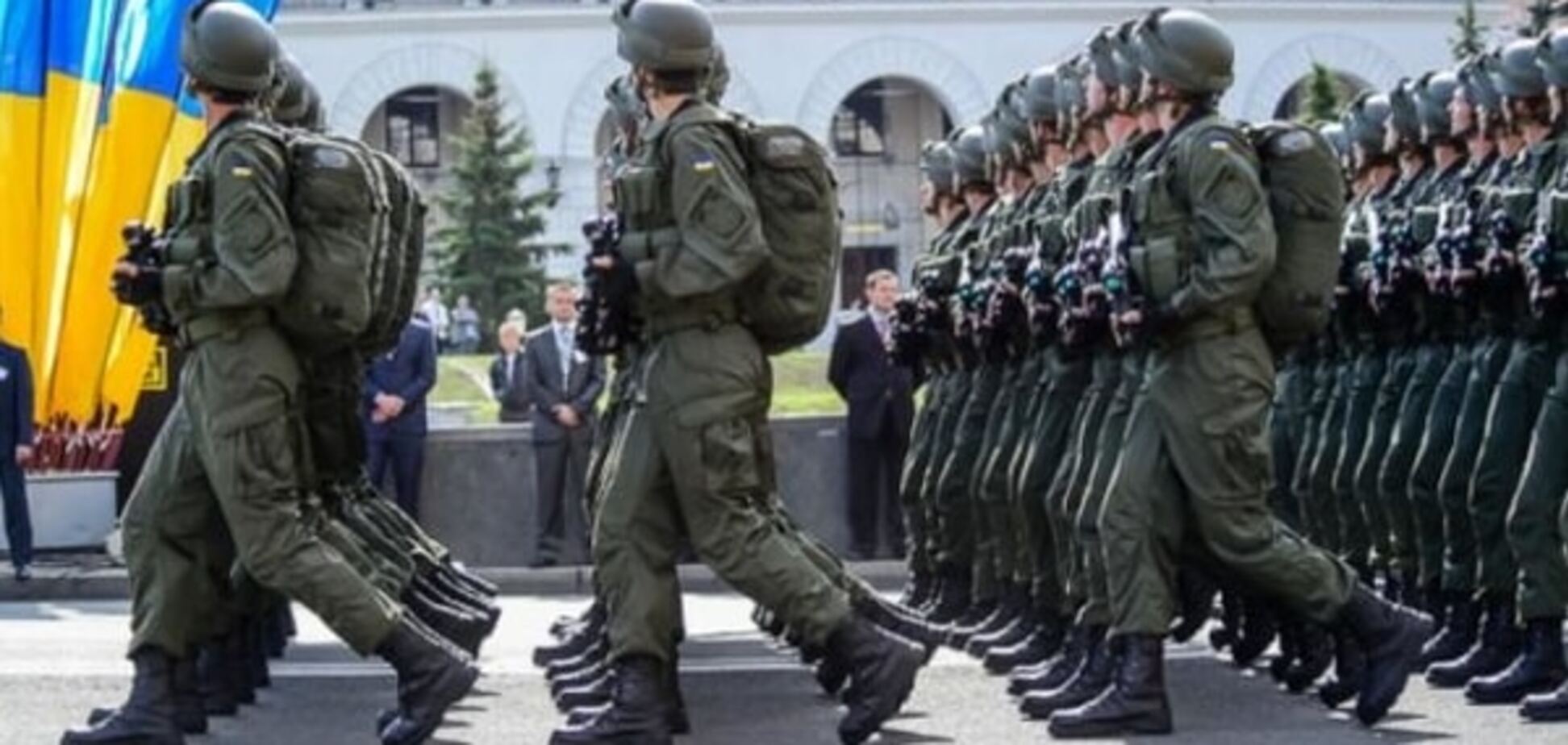 Киевлян напугала репетиция парада ко Дню Независимости
