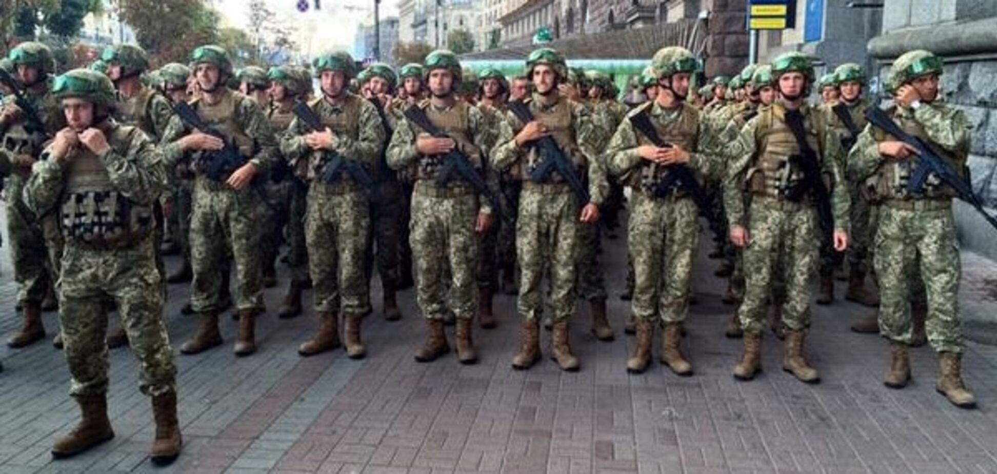 В Киеве репетиция парада ко Дню Независимости: опубликовано фото и видео