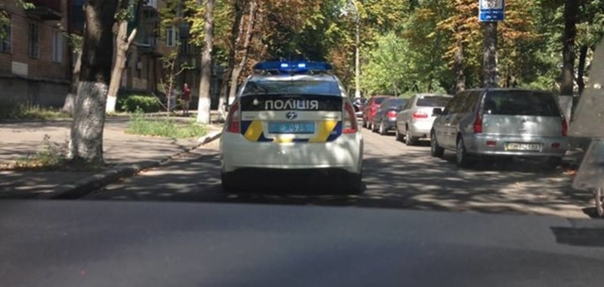 У Києві патруль поліції проігнорував водія-порушника - соцмережі