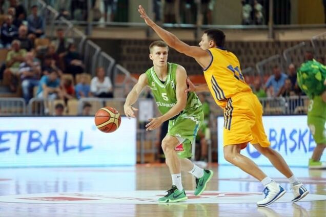 Українські баскетболісти прикро програли словенцями