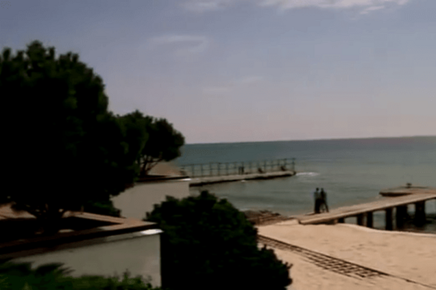 Плохо спрятал: в Одессе Саакашвили нашел 'прихватизированный' пляж Злочевского