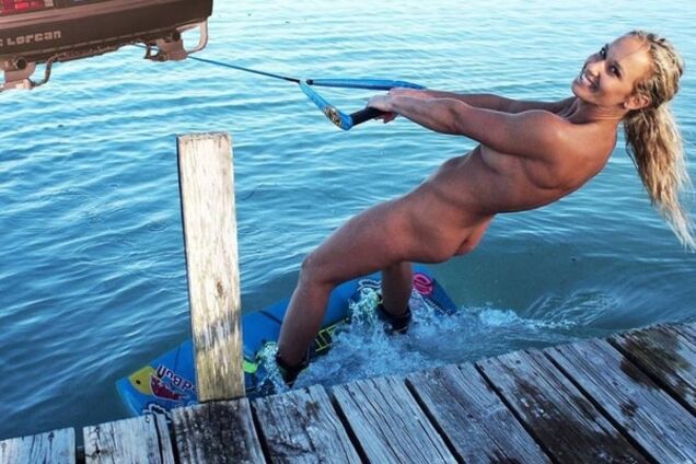 Знаменитая чемпионка снялась обнаженной