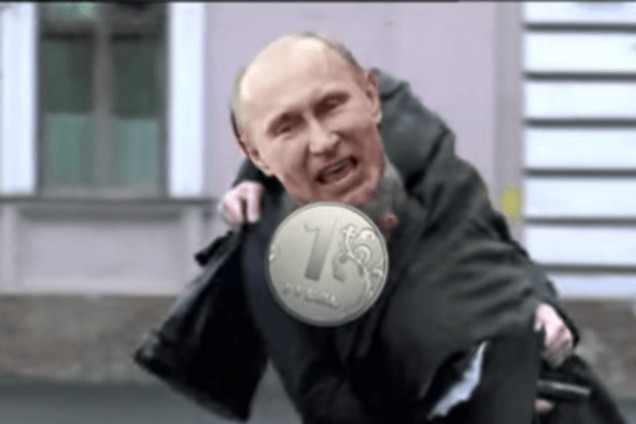 'Спасай, Димон!' В сети показали, как Путин боролся за рубль: видеофакт