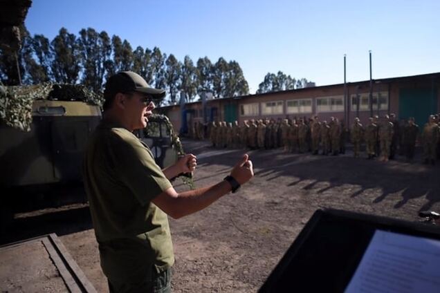 Ляшко отметил День Независимости на передовой