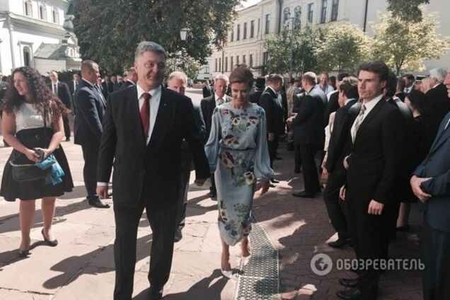 Порошенко организовал торжественный прием в честь Дня рождения Украины: фоторепортаж