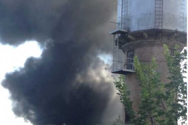 Пожар в Буче начался со взрывов