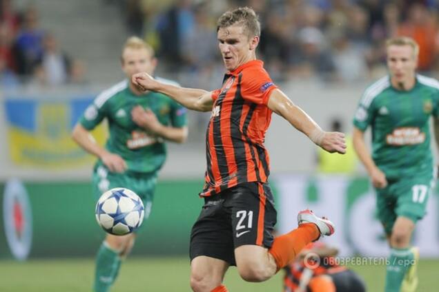 Шахтер - Рапид - 2-2: видео голов