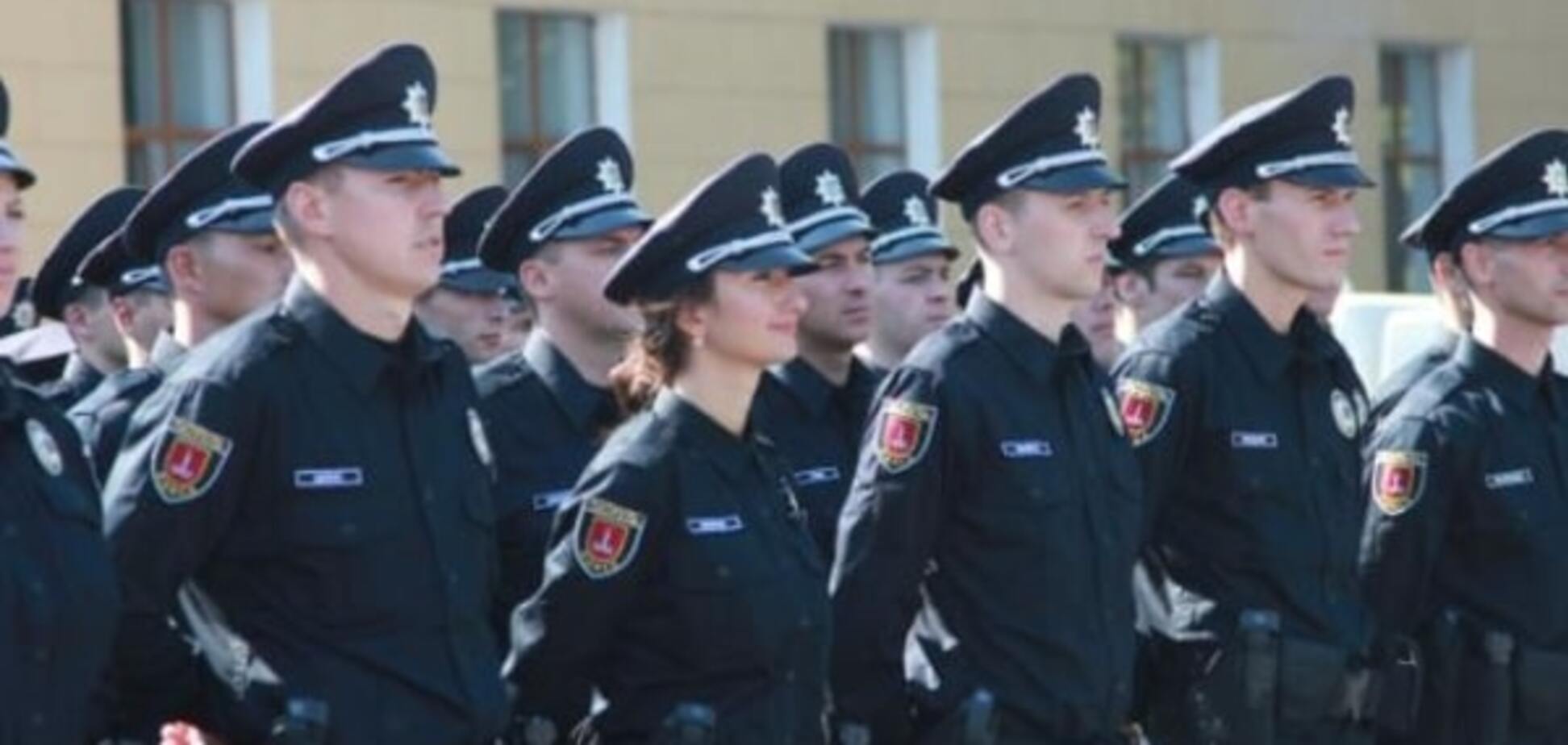 Присяга полиции Одессы с высоты птичьего полета: опубликовано видео