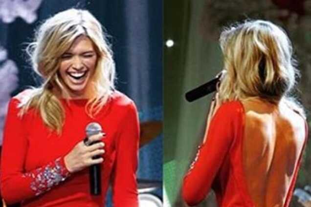 Вера Брежнева показала изгибы тела в потрясающем красном платье