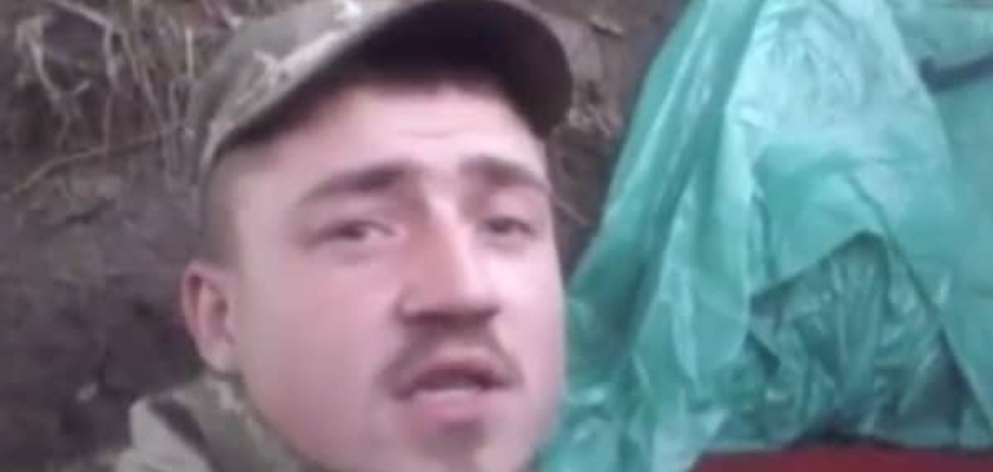 Родился в рубашке: боец АТО снял на видео взрыв снаряда террористов